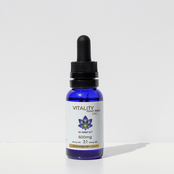 Vitality | CBG Full Spectrum Tincture + terpenes - KC Hemp Co.®