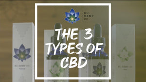 Types of CBD - KC Hemp Co.®