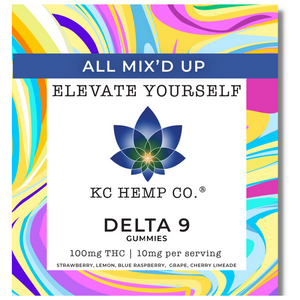 Delta 9 Gummies | 100mg pack - KC Hemp Co.®