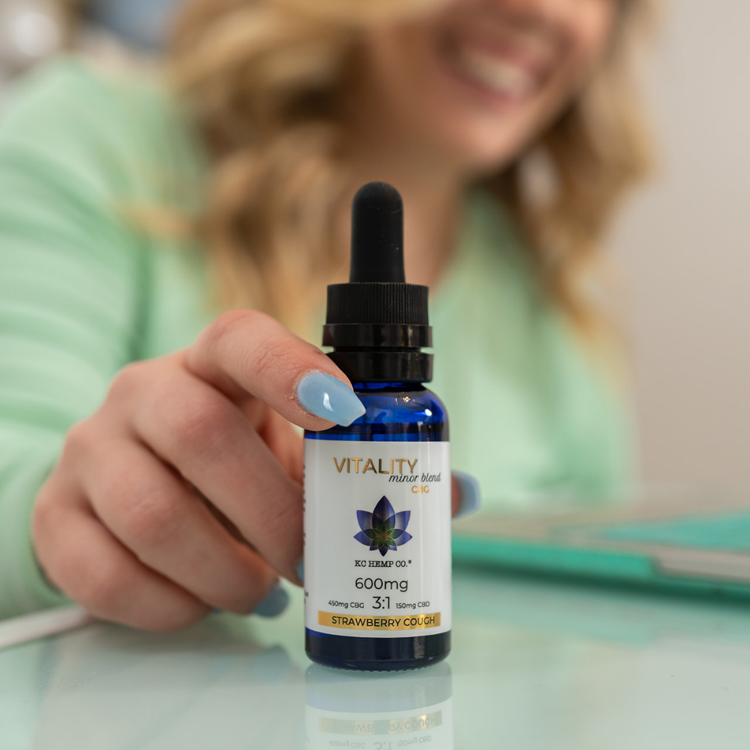 Vitality | CBG Full Spectrum Tincture + terpenes – KC Hemp Co.®