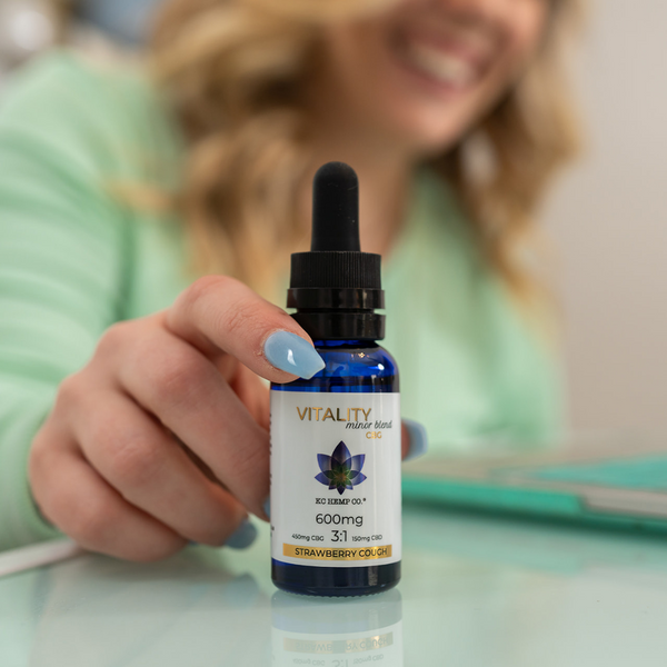 Vitality | CBG Full Spectrum Tincture + terpenes - KC Hemp Co.®