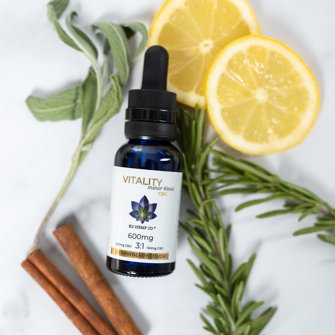 Vitality | CBG Full Spectrum Tincture + terpenes – KC Hemp Co.® Vitality | CBG Full Spectrum Tincture + terpenes – KC Hemp Co.®